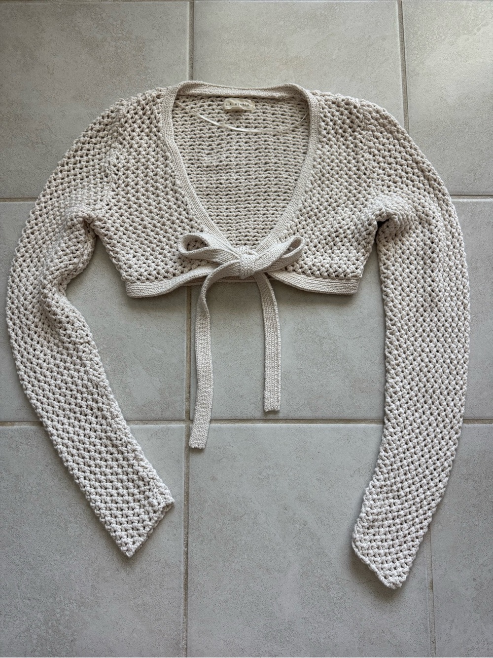 Bolero Style Knit Top XS